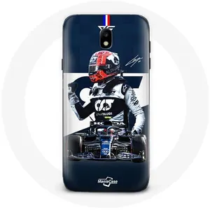 Coque pour Samsung Galaxy S5 Formule 1 Max Verstappen Pilote automobile F1 Bleu Maniacase pas cher