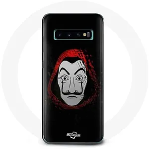 Coque pour Samsung Galaxy s10 edge La casa de papel Masque Maniacase pas cher