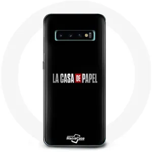 Coque pour Samsung Galaxy s10 edge La casa de papel Logo Maniacase pas cher
