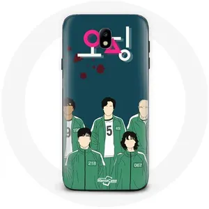 Coque pour Samsung Galaxy S4 Squid Game Affiche personnages Art Maniacase pas cher