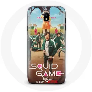Coque pour Samsung Galaxy S5 Squid Game Série joueurs soldats poupée M... pas cher