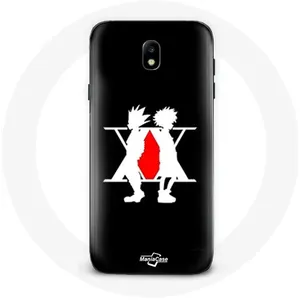 Coque pour Samsung Galaxy S5 Hunter x Hunter Manga Logo Fond Noir Maniacase pas cher
