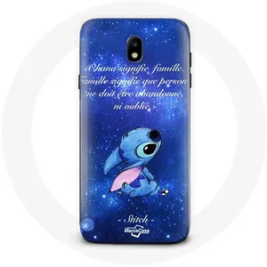 Coque pour Samsung Galaxy S4 Stitch Ohana Citation Maniacase pas cher