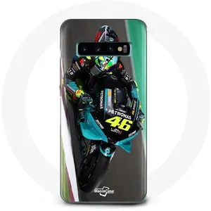 Coque pour Samsung Galaxy s10 edge Valentino Rossi Pilote de motoGP 46 Maniacase pas cher