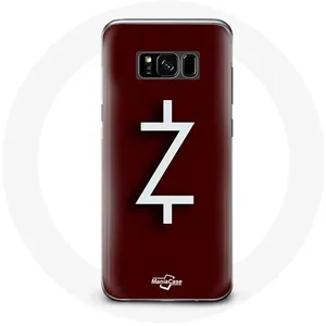 Coque pour Samsung Galaxy S8 Plus Ozark Saison 4 Logo Z Blanc Fond Rouge Maniacase pas cher