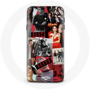 Coque pour Samsung Galaxy J7 2017 Elite Saison 5 Affiche Personnages Maniacase pas cher