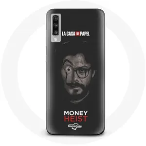 Coque pour Samsung Galaxy A50 La casa de papel El profesor split Money Heist saison 5 Maniacase pas cher