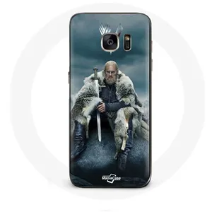Coque pour Samsung Galaxy S6 Vikings Série Saison 6 Ragnar Lothbrok lo... pas cher