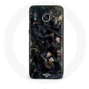 Coque pour Samsung Galaxy S6 Edge Vikings Teaser Saison 6 Affiche Personnages Art Maniacase pas cher