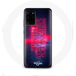 Coque pour Samsung Galaxy S11 Plus Stranger Things Logo Transparent Saison 4 Bande annonce 2022 Maniacase pas cher