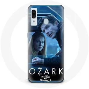 Coque pour Samsung Galaxy A30 Ozark Série Saison 4 Affiche wendy byrde et marty byrde Maniacase pas cher