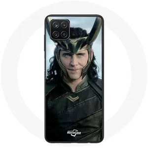 Coque pour Samsung Galaxy A12 Loki Thor Ragnarok avec Casque Saison 1 Maniacase pas cher