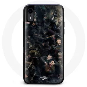 Coque pour Iphone X Vikings Teaser Saison 6 Affiche Personnages Art Maniacase pas cher