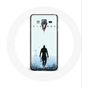 Coque pour Samsung Galaxy Grand Prime Vikings Série Saison 6 Ragnar Lothbrok La Bande Annonce 2022 Maniacase pas cher