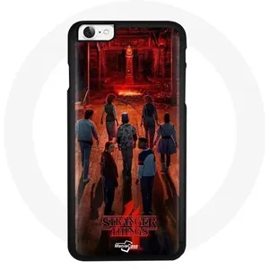 Coque pour Iphone 6 Stranger Things Affiche Equipages Fan Art Saison 4 ManiacaseVendu parfnac-be