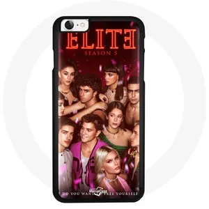 Coque pour Iphone 4 Elite série saison 5 equipages les couples d'acteurs Maniacase pas cher