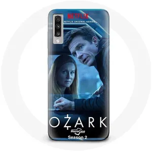 Coque pour Samsung Galaxy A70 Ozark Série Saison 4 Affiche wendy byrde et marty byrde Maniacase pas cher
