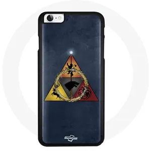 Coque pour Iphone 6 Game of Thrones Saison 8 Le Trône de Fer Triangle Logo Baratheon Lannister Stark et Targaryen ManiacaseVendu parfnac-be