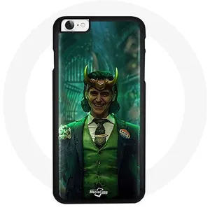 Coque pour Iphone 5 Loki Thor Ragnarok avec Casque Affiche Personnage Série Saison 1 Maniacase pas cher