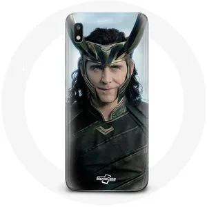 Coque pour Samsung Galaxy A10 Loki Thor Ragnarok avec Casque Saison 1 Maniacase pas cher