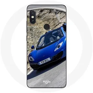 Coque pour Xiaomi Redmi Note 5 Pro Formule 1 McLaren Voiture Bleu Maniacase pas cher