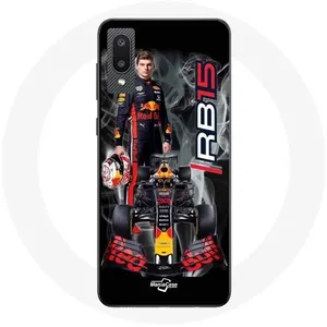 Coque pour Samsung Galaxy A02 Formule 1 Max Verstappen Pilote F1 Red Bull 15 Maniacase pas cher