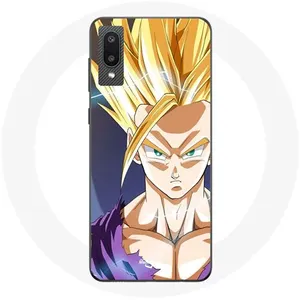 Coque pour Samsung Galaxy A02 Manga Dragon Ball Sangoku Jaune Maniacase pas cher
