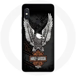 Coque pour Xiaomi Redmi Note 5 AI Dual Camera Harley Davidson aigle logo Maniacase pas cher