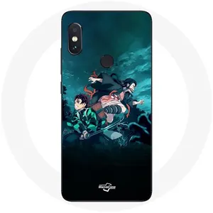Coque pour Xiaomi Redmi Note 5 Pro Demon Slayer Manga Tanjiro et Nezuk... pas cher
