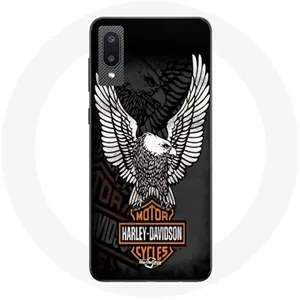 Coque pour Samsung Galaxy A02 Harley Davidson aigle logo Maniacase pas cher