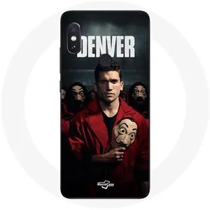 Coque pour Xiaomi Redmi Note 5 AI Dual Camera La casa de papel Denver Maniacase pas cher
