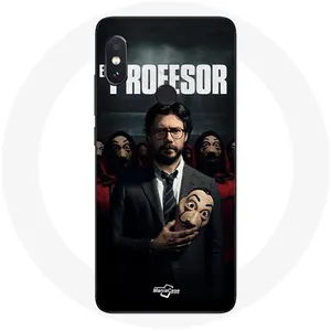 Coque pour Xiaomi Redmi Note 5 AI Dual Camera La casa de papel El profesor Maniacase pas cher