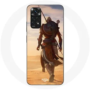 Comparateur de prix : MANIACASE Coque - Xiaomi - Redmi Note 11S - Souple - Noir - Assassins Creed