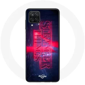 Coque pour Samsung Galaxy A42 5G Stranger Things Logo Transparent Saison 4 Bande annonce 2022 Maniacase pas cher