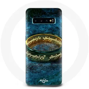 MANIACASE Coque pour Samsung Galaxy S10 Le Seigneur des anneaux Les Anneaux de p... pas cher