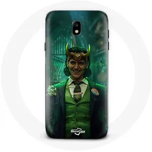Coque pour Samsung Galaxy J3 2017 Loki Thor Ragnarok avec Casque Affiche Personnage Série Saison 1 Maniacase pas cher