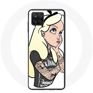 Coque pour Samsung Galaxy A22 4G Alice princesse tatouée Maniacase pas cher