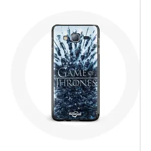 Coque pour Samsung Galaxy A3 Game of Thrones saison 8 Episode 1 Le Trône de Fer Personnages logo Gris Maniacase