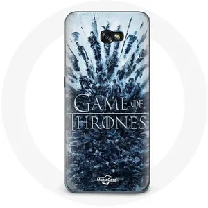Coque pour Samsung Galaxy A3 2016 Game of Thrones saison 8 Episode 1 Le Trône de Fer Personnages logo Gris Maniacase