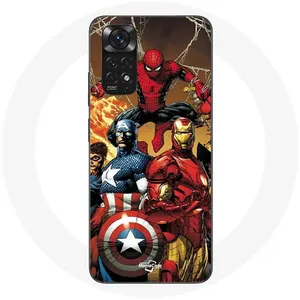 Comparateur de prix : Coque pour Xiaomi Redmi Note 11 4G Avengers invaders Anciens soldats M...