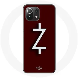 Coque pour Xiaomi Mi 11 Lite Ozark Saison 4 Logo Z Blanc Fond Rouge Maniacase pas cher