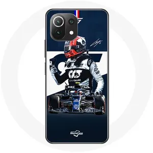 Coque pour Xiaomi Mi 11 Lite Formule 1 Max Verstappen Pilote automobile F1 Bleu Maniacase pas cher