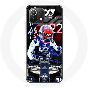 Coque pour Xiaomi Mi 11 Lite Formule 1 Yuki Tsunoda pilote automobile japonais de F1 Maniacase pas cher