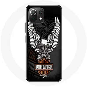 Coque pour Xiaomi Mi 11 Lite Harley Davidson aigle logo Maniacase pas cher