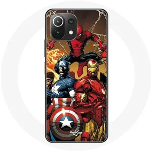 Comparateur de prix : Coque pour Xiaomi Mi 11 Lite Avengers invaders Anciens soldats Maniaca...