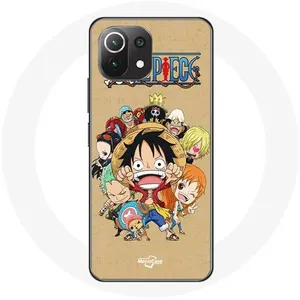 Coque pour Xiaomi Mi 11 Lite One piece Manga Equipage du Chapeau de Paille Maniacase pas cher