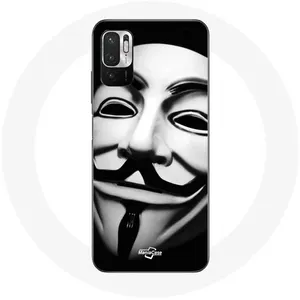 Coque pour Xiaomi Poco M3 Pro Nous Sommes Légion Masque Anonyme Maniac... pas cher