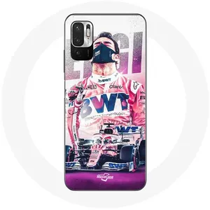 Coque pour Xiaomi Redmi Note 10T 5G Formule 1 Sergio Pérez Pilote automobile de F1 Maniacase pas cher