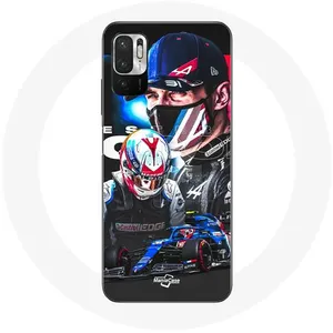 Coque pour Xiaomi Redmi Note 10 5G Formule 1 Esteban Ocon Pilote automobile de F1 Maniacase pas cher