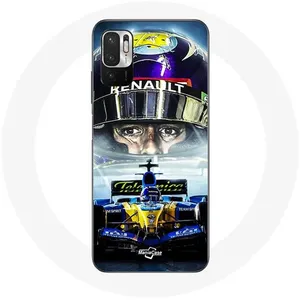 Coque pour Xiaomi Redmi Note 10T 5G Formule 1 Fernando Alonso Díaz pilote automobile espagnol de F1 Maniacase pas cher